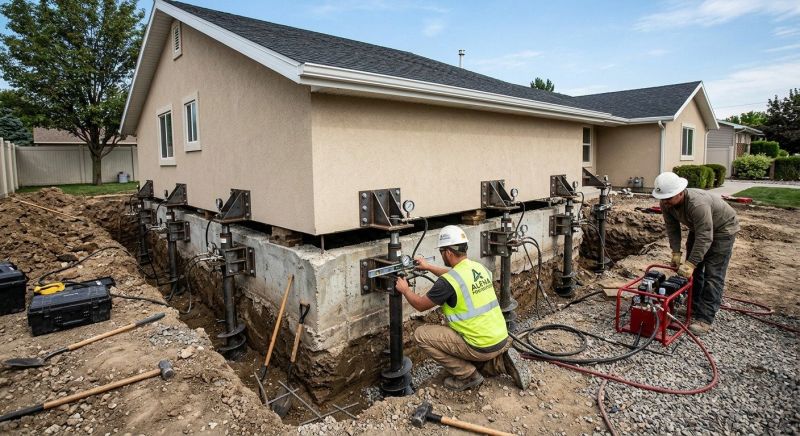 Home Foundation Leveling in Ashburn, VA