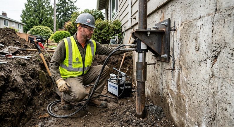 Home Foundation Leveling in Reston, VA