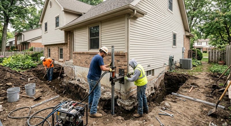 Home Foundation Repair in Silver Spring, MD