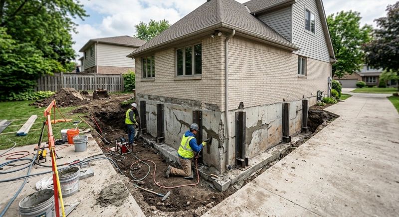 House Foundation Repair in Germantown, MD