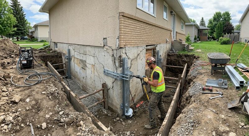 House Foundation Repair in Prince Georges County, MD