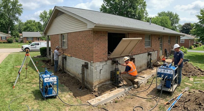 House Leveling in Chantilly, VA