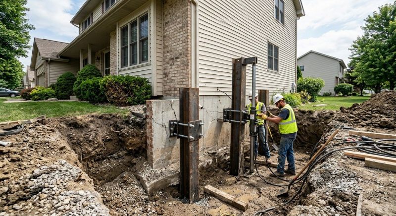 House Underpinning in Bethesda, MD