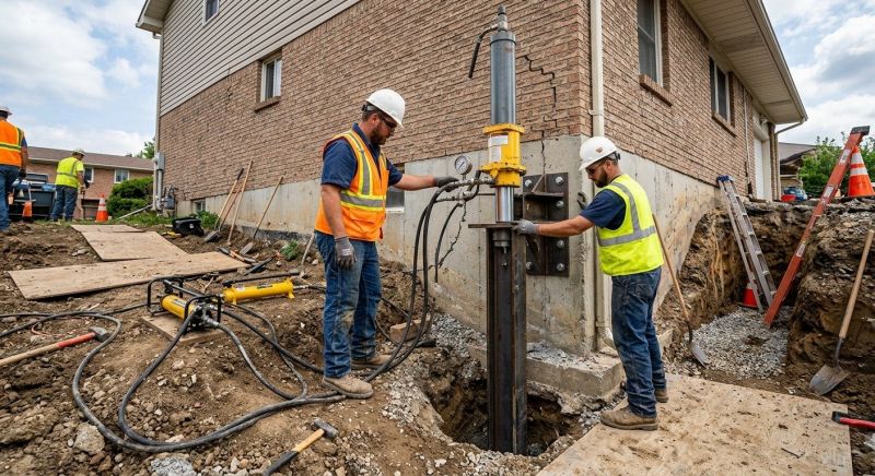 Settling Foundation Service in Howard County, MD
