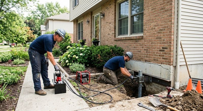Settling Foundation Service in Manassas, VA