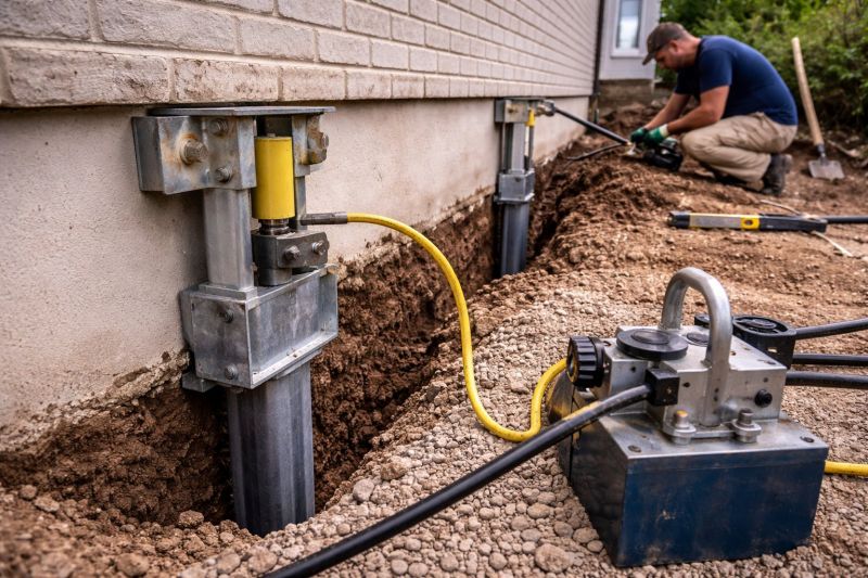 Sinking Foundation Repair in Bethesda, MD